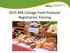 2015 MN Cottage Food Producer Registration Training