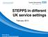 STEPPS in different UK service settings
