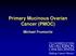 Primary Mucinous Ovarian Cancer (PMOC) Michael Frumovitz
