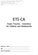 ETI-CA. Essen Trauma Inventory for Children and Adolescents. Reference/ Name: Age: Date of assessment: