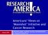 Americans Views on Moonshot Initiative and Cancer Research
