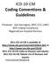 ICD-10-CM Coding Conventions & Guidelines