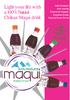 Light your life with a 100% Natural Chilean Maqui drink