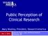 Public Perception of Clinical Research