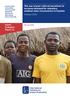 The use of peer referral incentives to increase demand for voluntary medical male circumcision in Zambia October Impact Evaluation Report 52