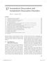 Somatoform Dissociation and Somatoform Dissociative Disorders