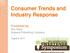 Consumer Trends and Industry Response