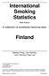 International Smoking Statistics. Finland