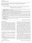 Provent Therapy for Obstructive Sleep Apnea: Impact of Nasal Obstruction