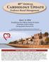 Cardiology Update. Evidence-Based Management. Needs Statement & Program Overview