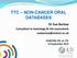 TTC NON-CANCER ORAL DATABASES
