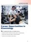Career Opportunities in Kinesiology. describe the diversity of college and university programs in physical education;