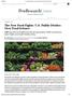 The New Food Fights: U.S. Public Divides Over Food Science