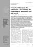 International Standards for Tuberculosis Care: revisiting the cornerstones of tuberculosis care and control