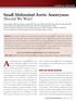 Small Abdominal Aortic Aneurysms: Should We Wait?