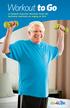 Workout to Go. A Sample Exercise Routine from the National Institute on Aging at NIH