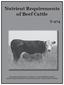 Nutrient Requirements of Beef Cattle E-974