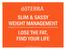 SLIM & SASSY WEIGHT MANAGEMENT LOSE THE FAT, FIND YOUR LIFE dōterra International, LLC