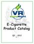 E-Cigarette Product Catalog