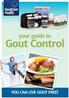 your guide to Gout Control YOU CAN LIVE GOUT FREE!