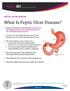 What Is Peptic Ulcer Disease?