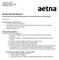 AETNA BETTER HEALTH Non-Formulary Prior Authorization guideline for Growth Hormone and related agents