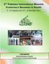 2 nd Pakistan International Biennial Conference Ramadan & Health