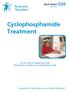 Cyclophosphamide Treatment (To be used in conjunction with the Shared Care Blood Test Monitoring Card)
