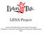 LENA Project. Listen and Talk Early Intervention Program & Fontbonne University Deaf Education Program Collaboration 2016