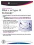 What is an Upper GI Endoscopy?