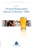 Provide Responsible Service of Alcohol - NSW