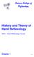 History and Theory of Hand Reflexology