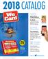 2018 CATALOG ALERTS ONLINE TRAINING: DOWN- LOADS: 2018 ITEMS NOW ORDER