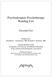 Psychodynamic Psychotherapy Reading List