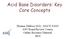 Acid Base Disorders: Key Core Concepts. Thomas DuBose M.D., MACP, FASN ASN Board Review Course Online Resource Material 2014