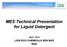 MES Technical Presentation for Liquid Detergent
