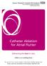 Catheter Ablation for Atrial Flutter
