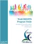 WellCREDITS Program Guide. State College of Florida, Employee Wellness July 3 December 29, 2017 (6- Month Program)