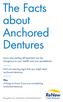 The Facts about Anchored Dentures