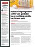Pharmacist perspective on the CDC guideline for prescribing opioids for chronic pain