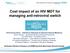 Cost impact of an HIV MDT for managing anti-retroviral switch