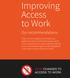 Improving Access to Work