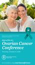 Ovarian Cancer Conference