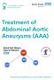 Treatment of Abdominal Aortic Aneurysms (AAA)
