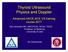 Thyroid Ultrasound Physics and Doppler
