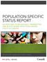POPULATION-SPECIFIC STATUS REPORT