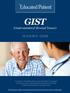 GIST (Gastrointestinal Stromal Tumor)