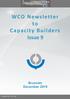 WCO Newsletter to Capacity Builders Issue 9