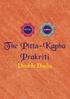 The Pitta-Kapha Prakriti Double Dosha