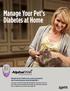 Manage Your Pet s Diabetes at Home